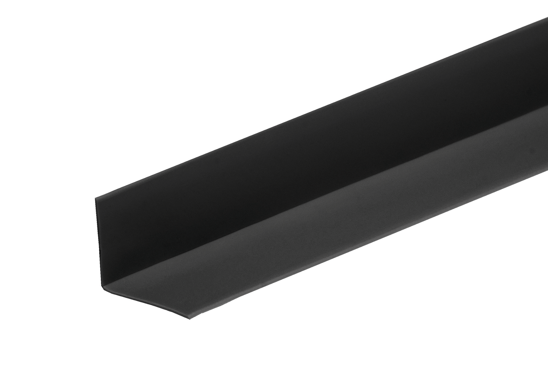 Taśma przypodłogowa PVC 24x28mm Cezar Czarny RAL9005 Mat 15m