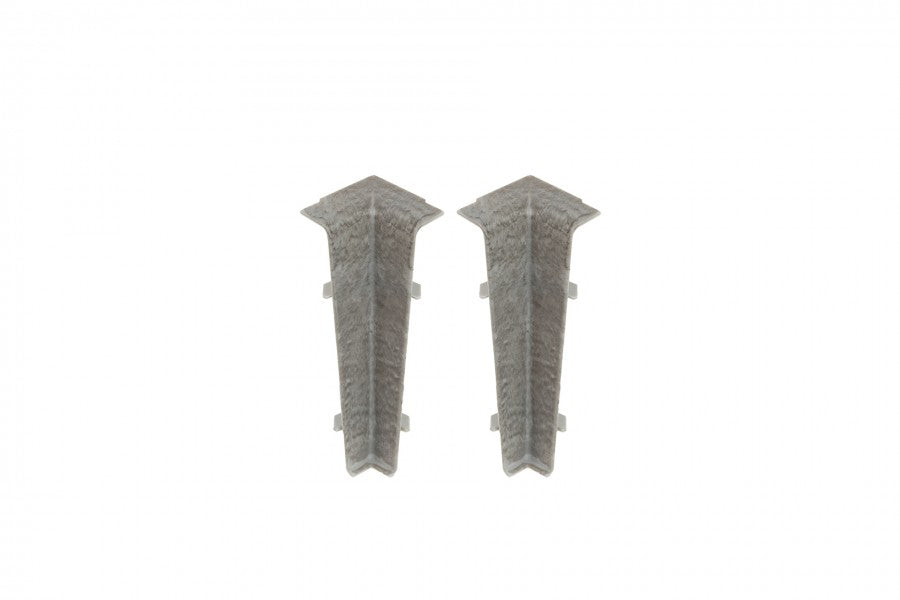 Narożnik wewnętrzny do listwy przypodłogowej Hi Line 23,4x75mm 1kpl=2szt Cezar Stone 1 Mat