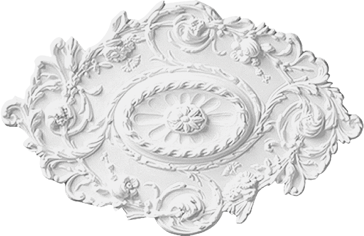 Rozeta 03 Cezar Biały