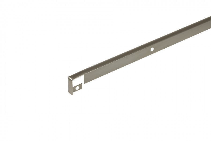 Listwa do blatu aluminiowa szczelinowa 22mm Cezar Szampan Mat 0,62m