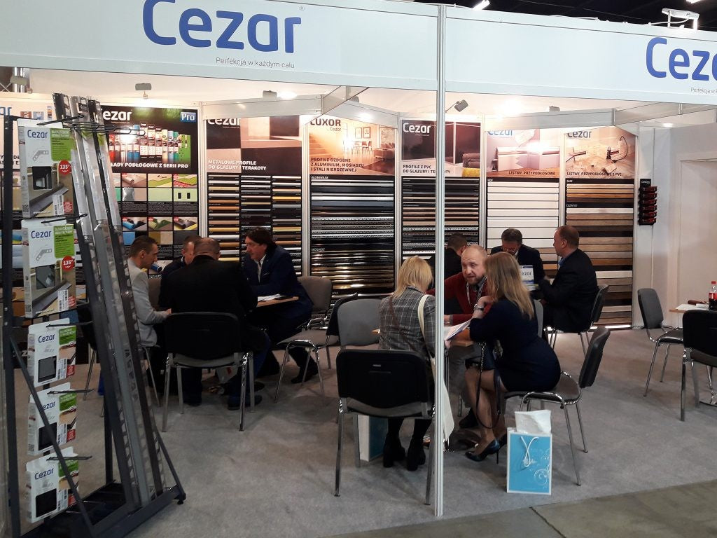 Cezar na targach PSB w Kielcach