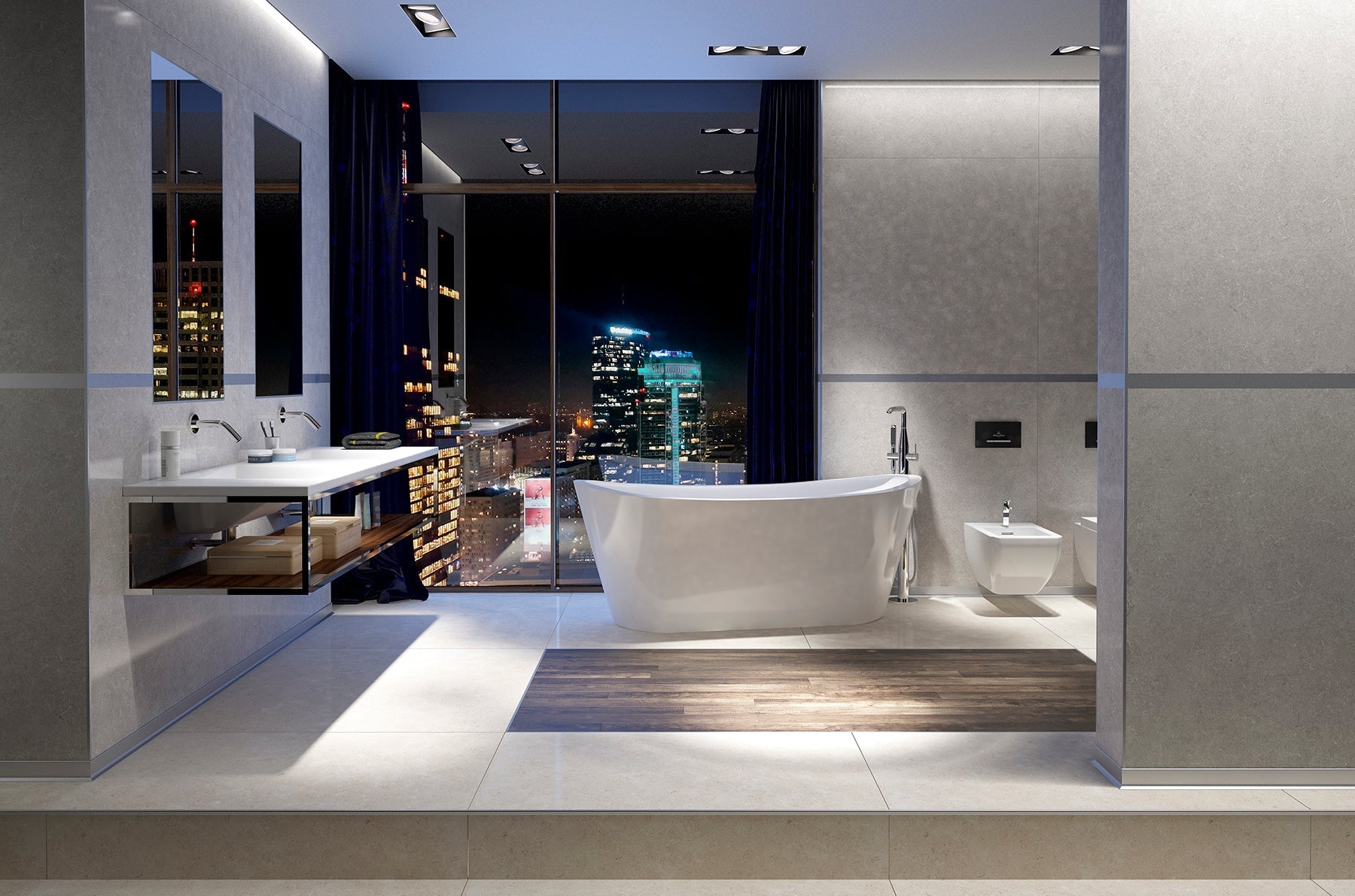 Nowoczesna łazienka – jak wykończyć ją profilami aluminiowymi i listwami Cezar?