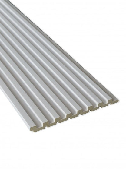 Стеновые панели LAVENO 300x20 мм, цвет Cezar, белый матовый, 2,70 м