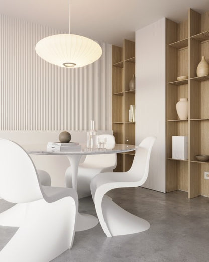 Стеновая панель LUMINO 300x13 мм, цвет Cezar, белый матовый, 2,70 м