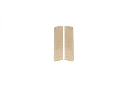 MASTERLINE skirting board end caps 15x60mm 1 set = 2 pcs (L+R) Cezar Crotone Mat