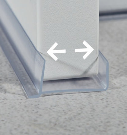 Uszczelka cokołowa Cezar Transparentna 3m