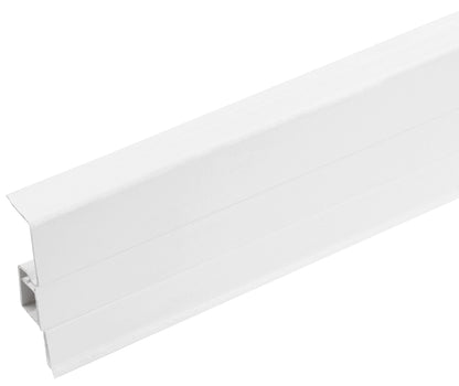 Listwa przypodłogowa PVC Cezar60 20x60mm Cezar Biały RAL9003 Połysk 2,50m