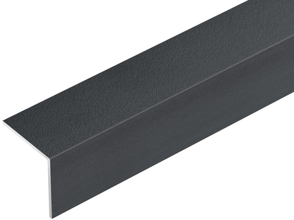 Kątownik aluminiowy 20x20x1mm Cezar Szary Ciemny RAL7021 2,60m