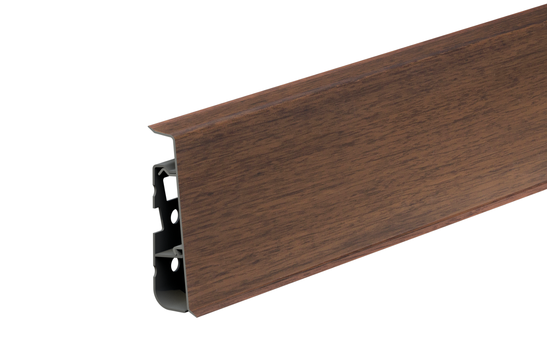 Listwa przypodłogowa PVC Hi Line Prestige 22x75mm Cezar Hikory Mat 2,50m