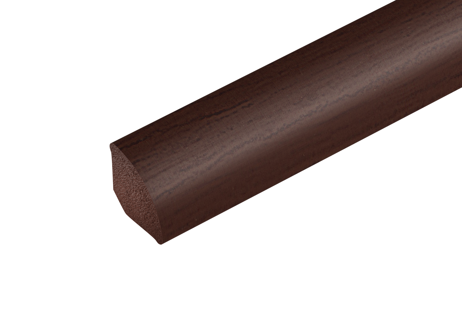 Ćwierćwałek PVC 13mm Cezar Orzech Mat 2,50m