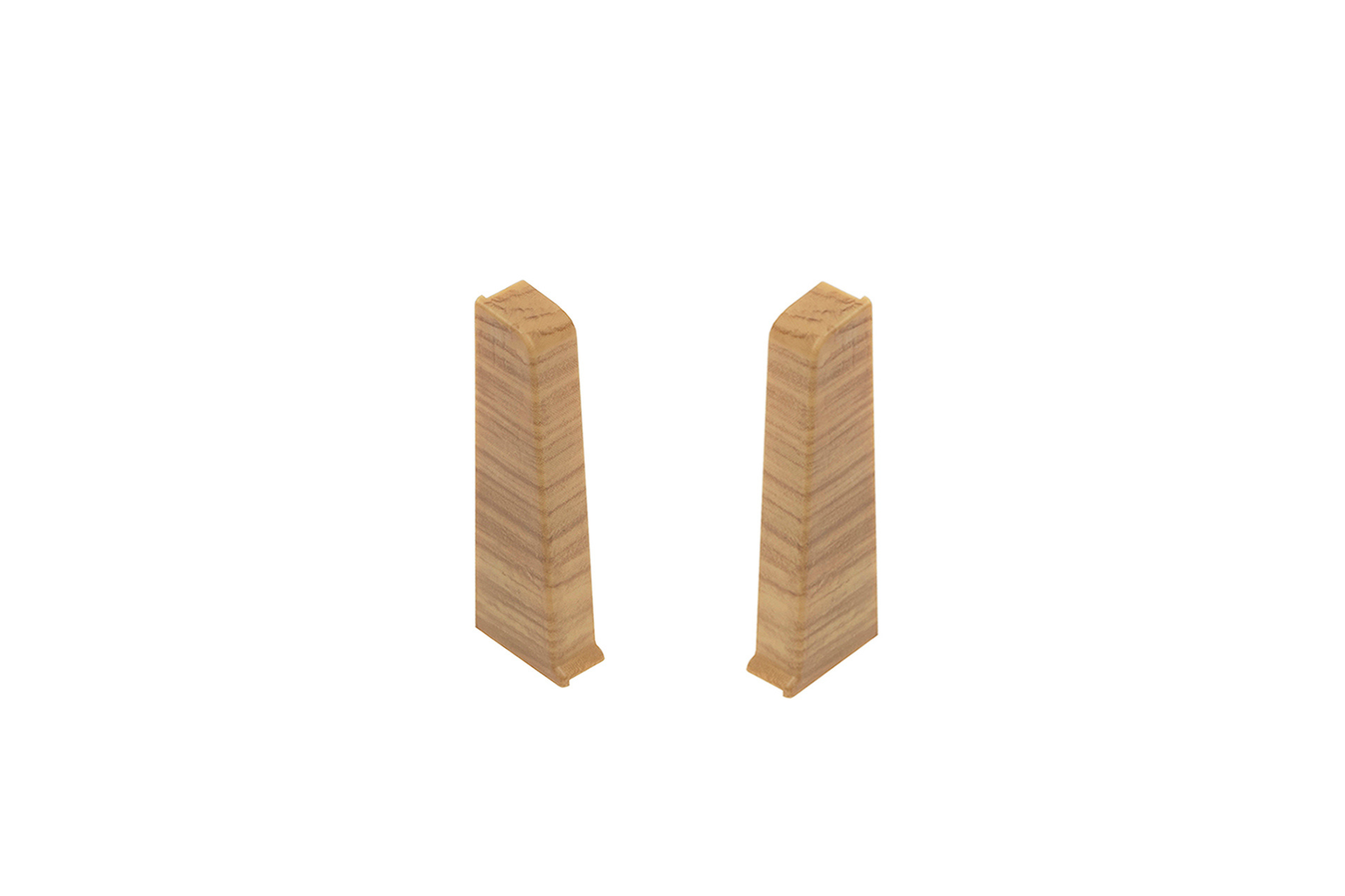 Zaślepki do listwy przypodłogowej Cezar60 20x60mm 1kpl=2szt(L+P) Cezar Dąb Klasyczny Mat