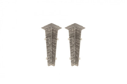 Internal corner for Hi Line skirting board 23.4x75mm 1 set = 2 pcs Cezar Richmond Oak Matt