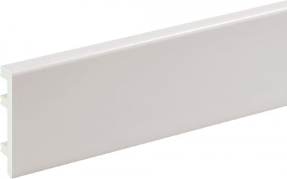 Listwa przypodłogowa Status Line PVC 80x15mm Cezar Kaszmir Szary półmat 2,20m