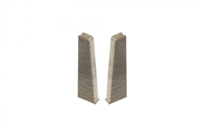 Zaślepki do listwy przypodłogowej Hi Line 23,4x75mm 1kpl=2szt(L+P) Cezar Dąb Celtycki 2594 Mat