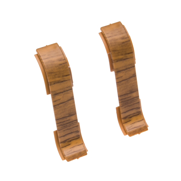 Connector for Classic skirting board 22x59mm 1 set = 2 pcs Cezar Old Walnut Matt