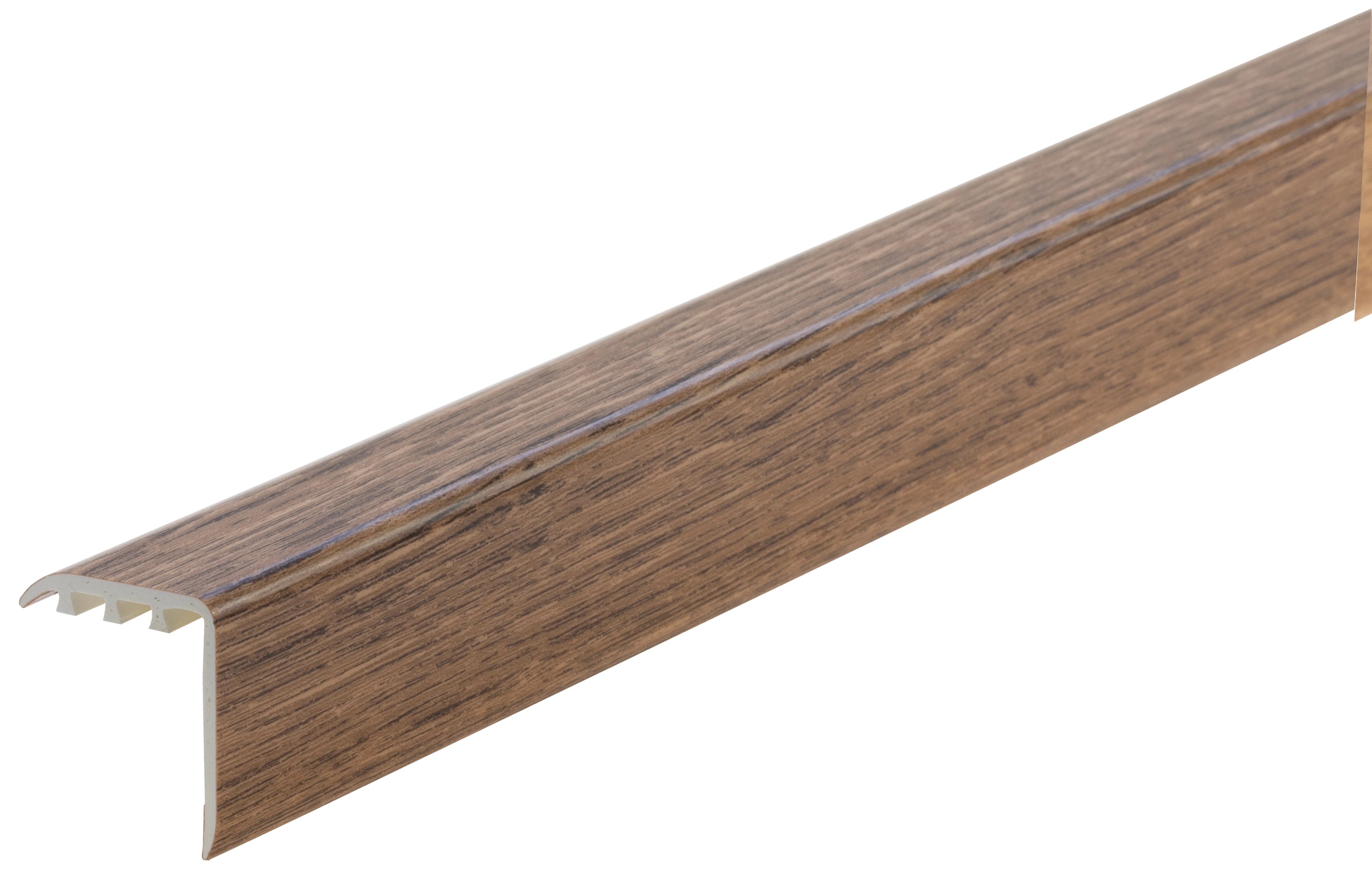 Kątownik progowy PVC 30x30mm Cezar Dąb Palony Mat 0,90m