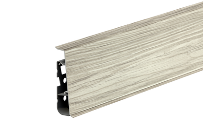Hi Line Prestige PVC skirting board 22x75mm Cezar Beige Oak Haras Mat 2.50m