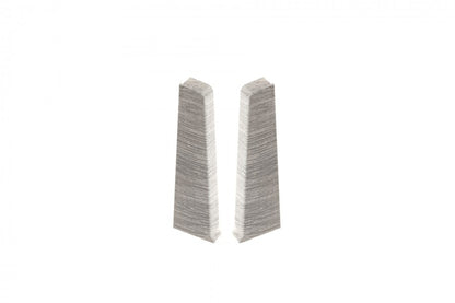 Торцевые заглушки для плинтуса Hi Line 23,4x75 мм, 1 комплект = 2 шт. (длина + ширина) Cezar Masala Oak Matt