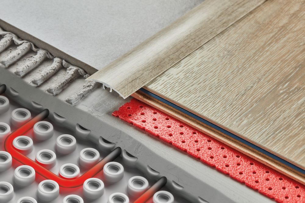Profil progowy aluminiowy 37mm 5w1 CEZAR Dąb Santana mat 1,86m