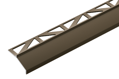 Profil do glazury aluminiowy okapowy Cezar Oliwka Mat 2,50m