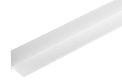 Угловые ПВХ обои Cezar, белые, матовые, RAL9003, 2,62 м