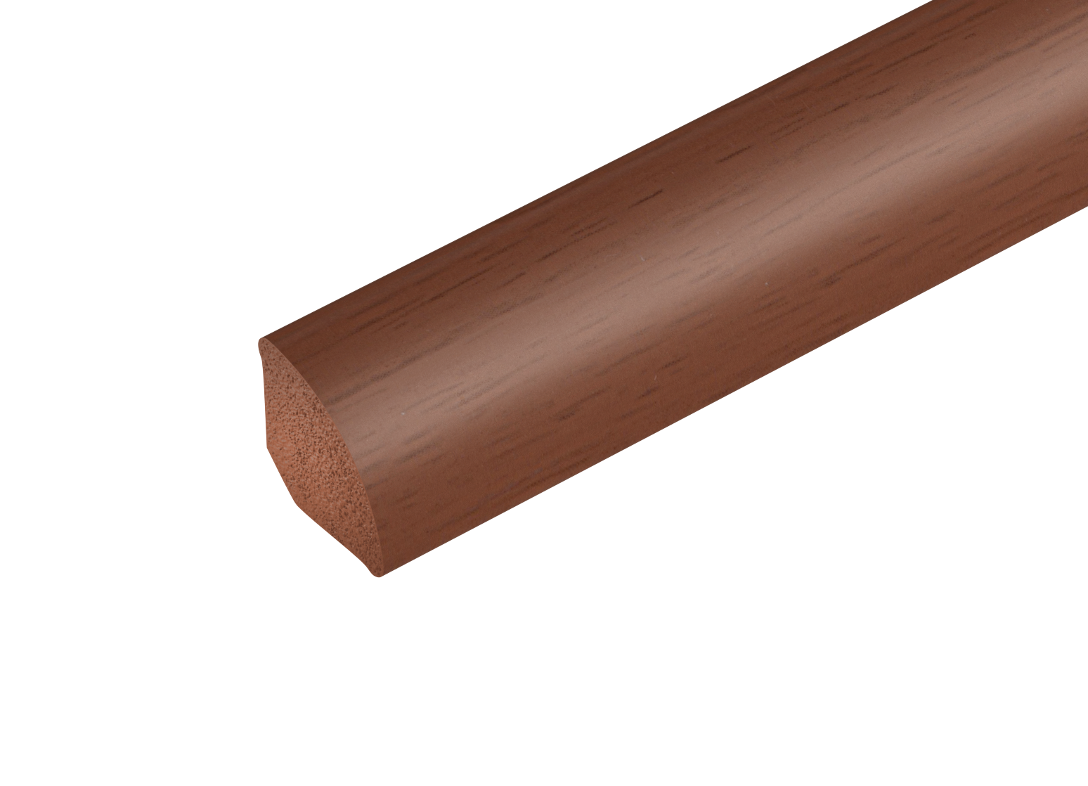 Ćwierćwałek PVC 13mm Cezar Olcha Czerwona Mat 2,50m