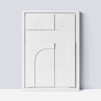Wall Decor 500x700x18mm GEOMETRIC 4 MURSO Bianco