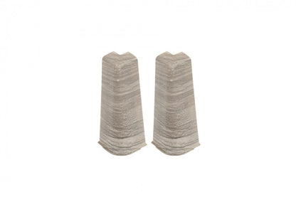 External corner for Hi Line skirting board 23.4x75mm 1 set = 2 pcs Cezar Sardinia Oak Matt