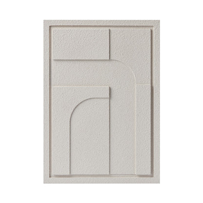 Wall Decor 350x500x18mm ABSTRACT 4 MURSO Natural Cream