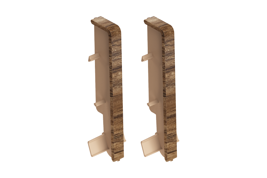 Connector for MASTERLINE skirting board 15x60mm 1 set = 2 pcs Cezar Vincenza Mat