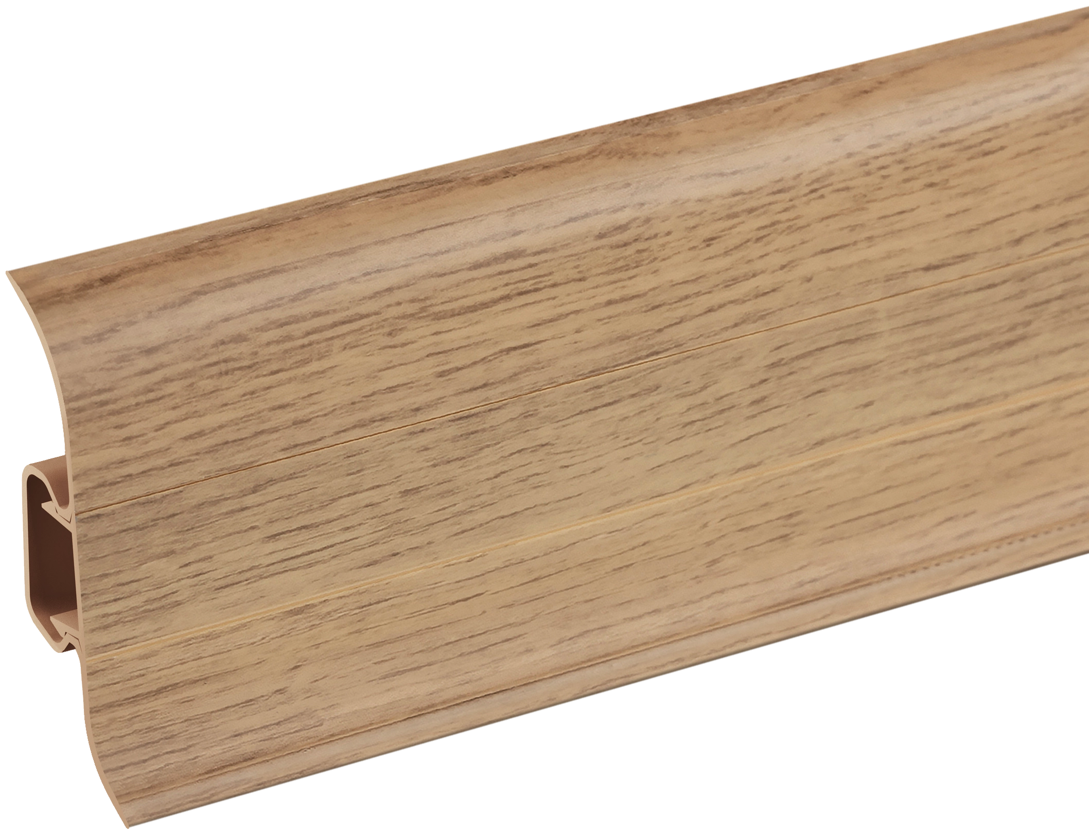 Listwa przypodłogowa PVC Premium Classic 22x59mm Cezar Dąb Klepka Mat 2,20m