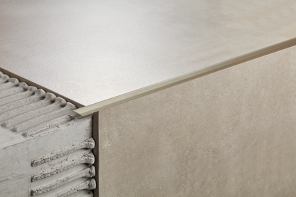 Profil fugowy aluminiowy łączący 13mm Cezar Złoty Mat 2,50m