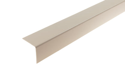 PVC corner bead 40x40x1.1mm Cezar Cream Matt 2.75m