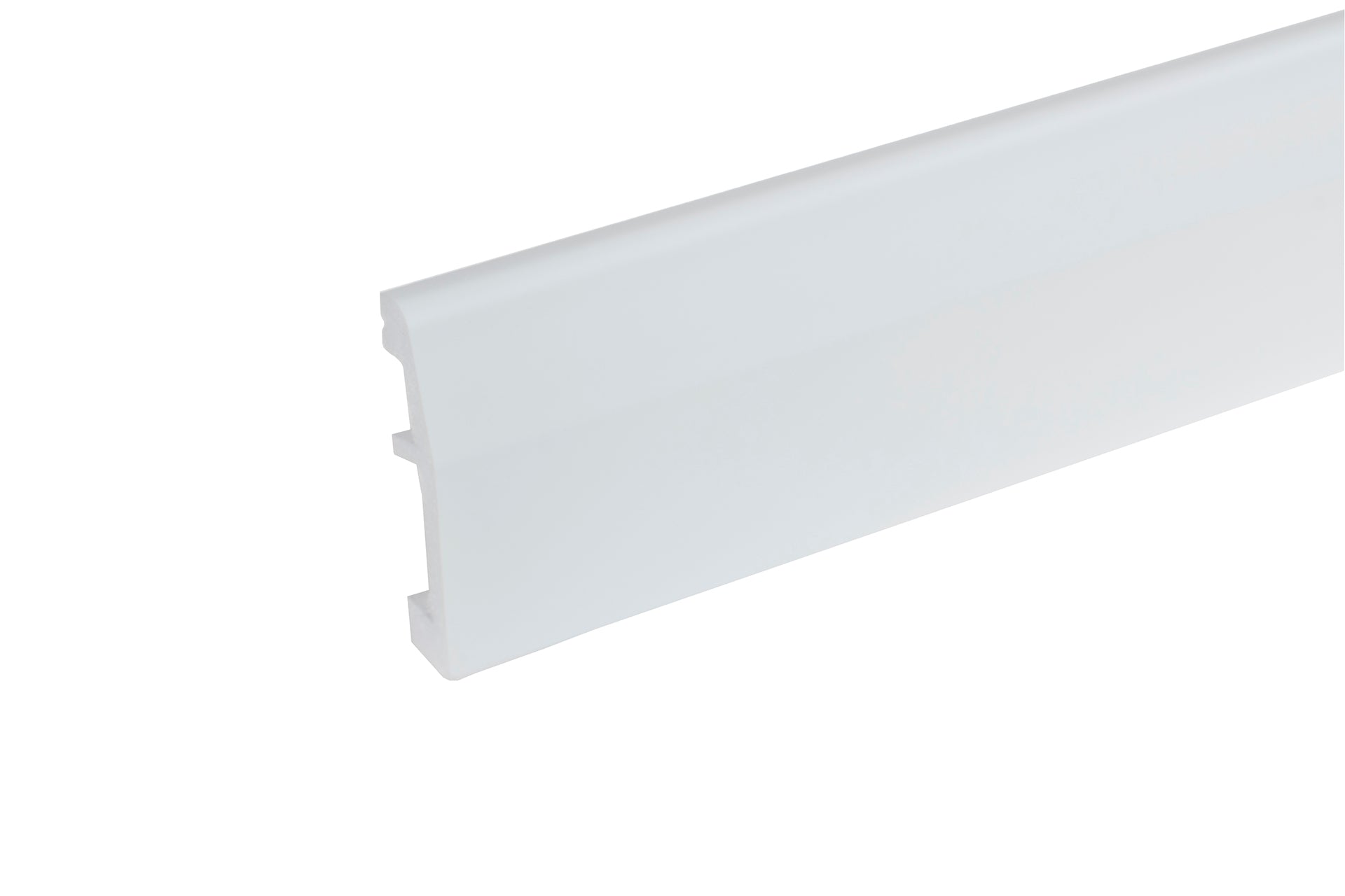 LPC-06 skirting board 69x14mm Cezar White Matte 2.44m