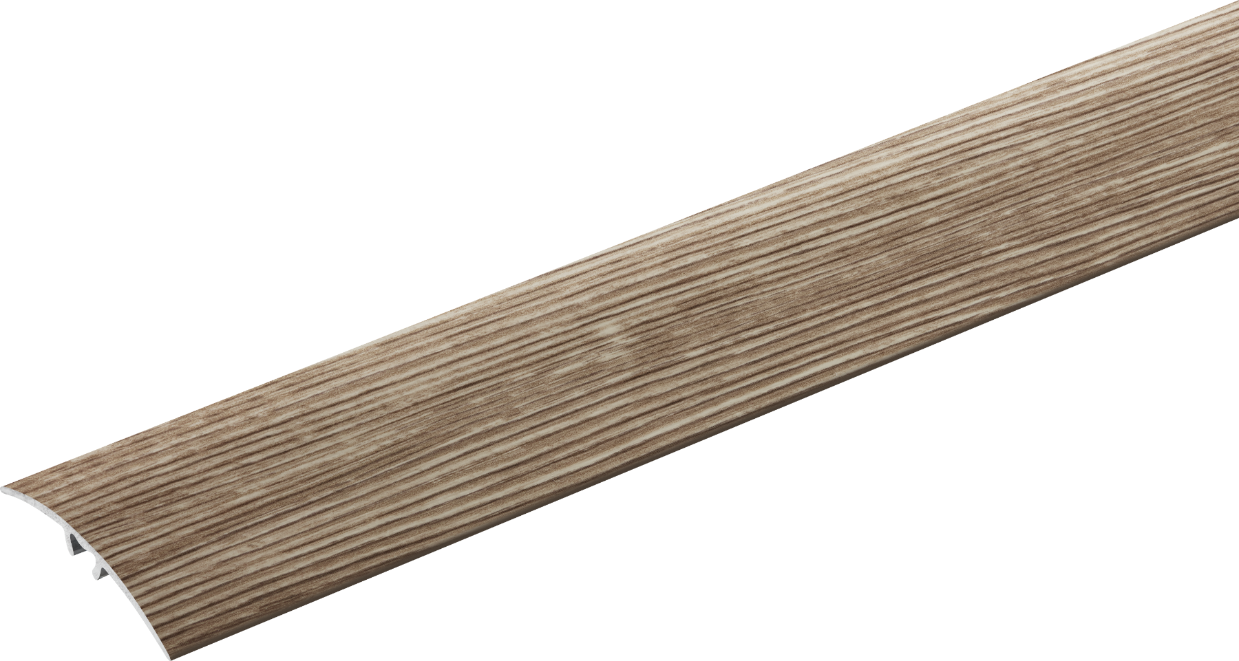 Aluminum threshold profile 37mm 5in1 Cezar Oak Clay Matt 1.86m