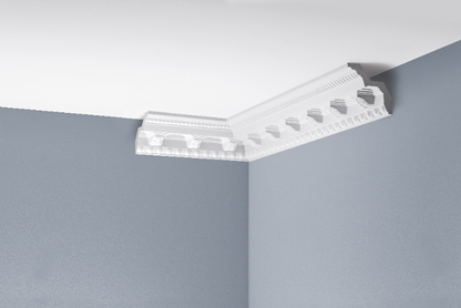 Listwa gzymsowa zdobiona LGZ-03 Cezar Biała 2,40m