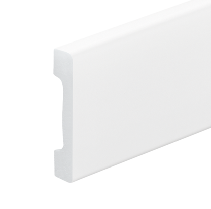 Listwa przypodłogowa LPC-32 58x12mm Cezar Biały Mat 2,44m