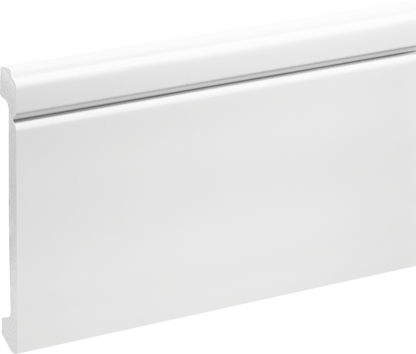 Listwa przypodłogowa LPC-30 138x16mm Cezar Biały Mat 2,44m