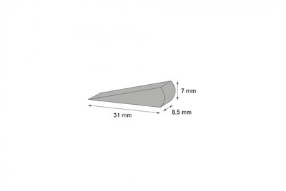 Klin duży 8,5x7x31mm Cezar