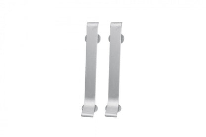 Łącznik do listwy przypodłogowej 100mm 1kpl=2szt Cezar Srebrny Mat