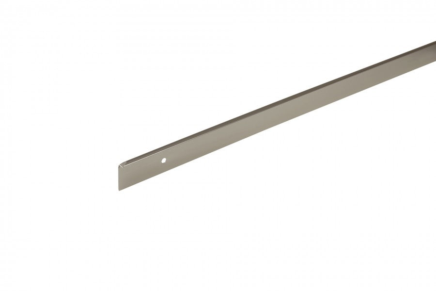 Listwa do blatu aluminiowa boczna lewa 22mm Cezar Szampan Mat 0,62m