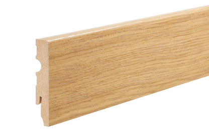 Listwa przypodłogowa MDF 80x13mm Cezar Bavarin wood półmat 2,20m
