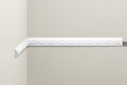 Listwa naścienna zdobiona LNZ-05 Flex Cezar Biały 2,40m