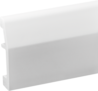 Listwa przypodłogowa LPC-06 69x14mm Cezar Biały Mat 2,44m