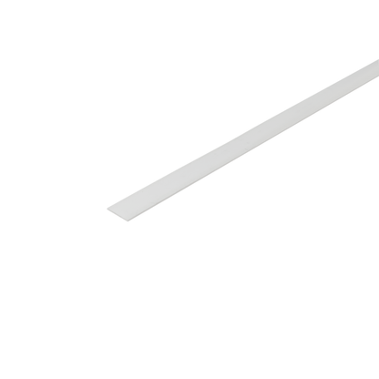 Sztanga płaska PVC 25x1,5mm Cezar Biały RAL9003 Mat 1m