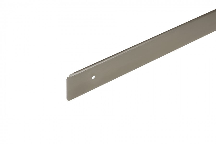 Listwa do blatu aluminiowa boczna lewa 40mm Cezar Szampan Mat 0,62m