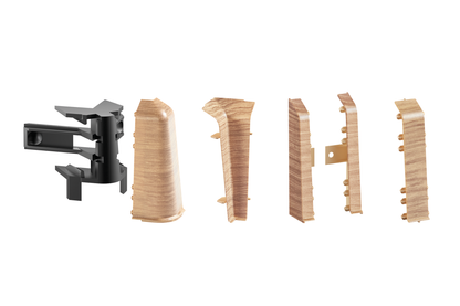 Softline Cezar skirting board end caps 1 set = 2 pcs (L+R) Classic Oak Matte