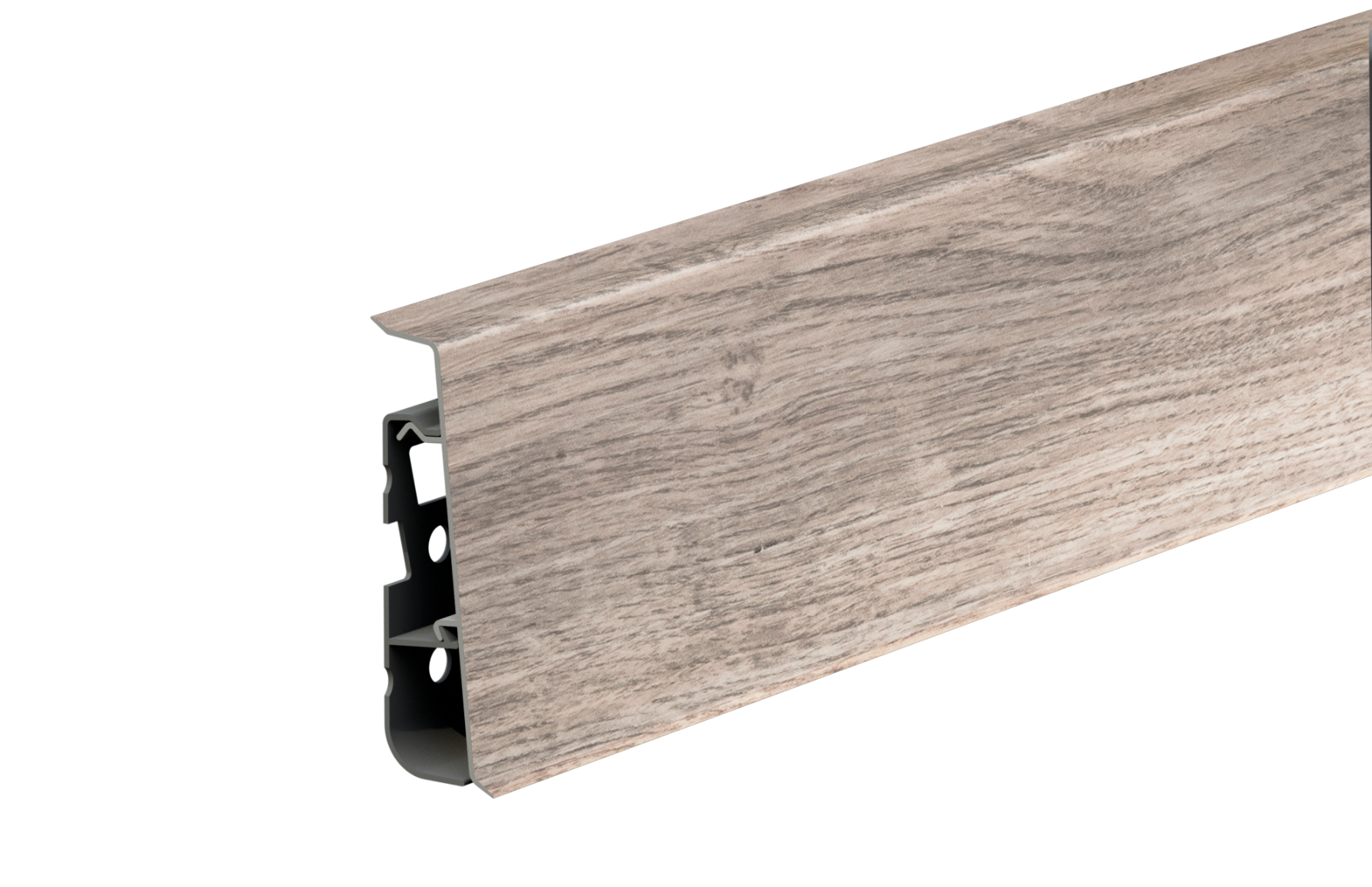 Listwa przypodłogowa PVC Hi Line Prestige 22x75mm Cezar Hikora Disco Mat 2,50m