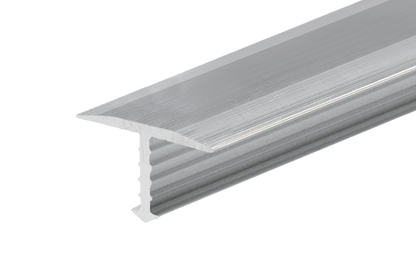 Profil fugowy aluminiowy łączący 13mm Cezar Naturalny surowy 2,50m