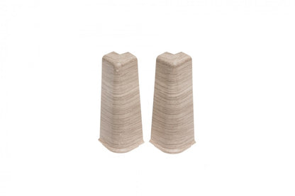 External corner for Hi Line skirting board 23.4x75mm 1 set = 2 pcs Cezar Oak Alcanta Matte